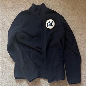 Champion Black Men's Jacket with Cal Logo